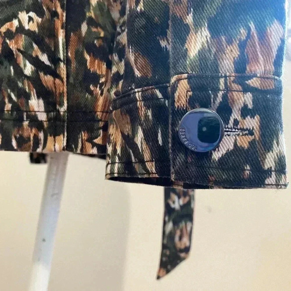 NWT Ted Baker London Inniza Urban Printed Cargo Jacket Ted Size 1 US Size 2 - Picture 4 of 11